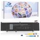 thumbnail image 1 of Batería ANTIEE XRGXX 11.4V 90Wh para laptops gaming Dell, 1 of 9