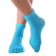 thumbnail image 1 of Par De Calcetines De Yoga Con Dedos Celeste, 1 of 2