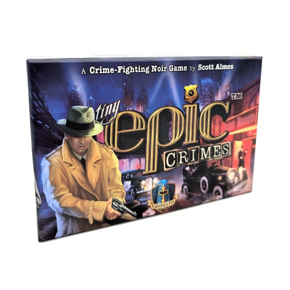 Juego de mesa Tiny Epic Crimes de Gamelyn Games (1‑4 jugadores)