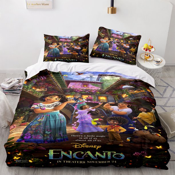 Encant _ or En_canto Bedding Set Sheet Set for Kids Adults,All Season Lightweight