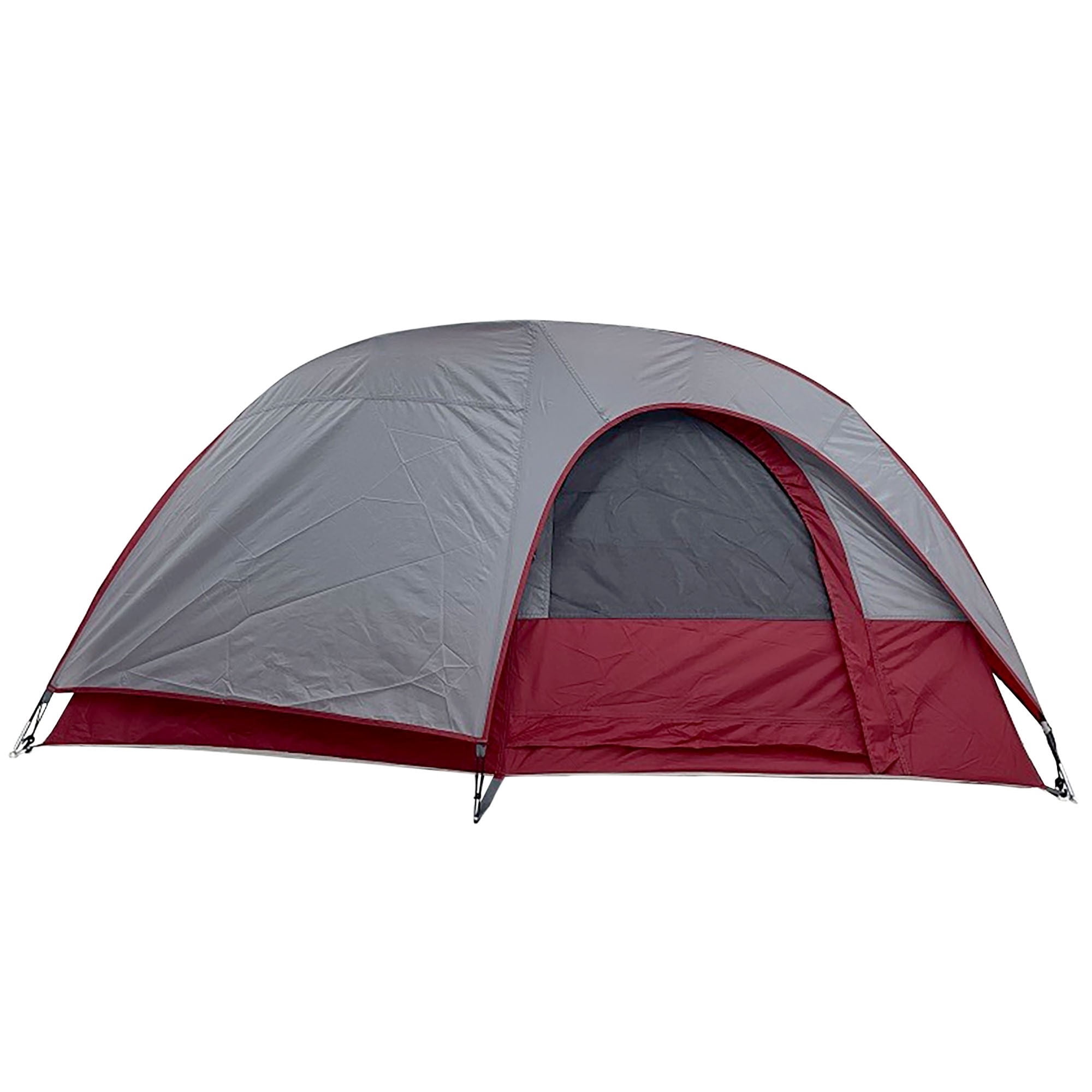 Carpa 1 Persona Para Excursionista Rojo/ Gris