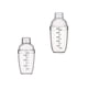 thumbnail image 3 of 2xCocktail Shaker Clear Matte Bottle Bar Pub Drink Party Supply 350cc 500cc, 3 of 5