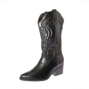 Bota Vaquera Negro Andarina