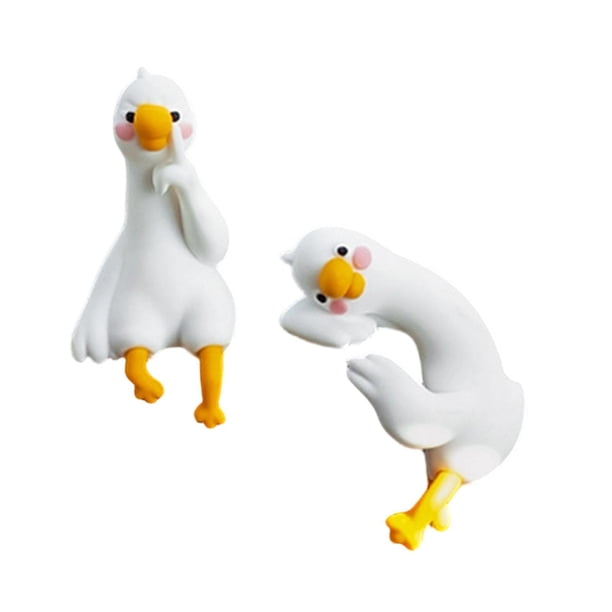 Figuras Decorativas Para Monitor De Computadora, Bonitas Figuras Coleccionables Para Adornos Interiores De Coche, Juego De 2 Piezas