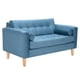 thumbnail image 2 of Sofa Retro 2c Felpa 05 Azul Petroleo, 2 of 6