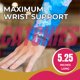 thumbnail image 2 of Banda para muñeca Catchies 13 cm para gimnasia – Pack de 2, 2 of 7