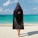thumbnail image 5 of Rey Lobo Manta Capa con Capucha Anti-Bolitas, Manta de Lana Ártica Suave, Manta Portátil de Felpa Ligera y Lujosa, Poncho para Siesta en Casa y Oficina, 100*130cm, 5 of 6