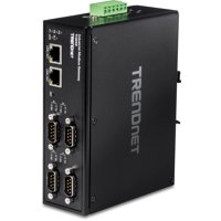 Puerta De Enlace Modbus Industrial Trendnet Ti-M42 De 4 Puertos Fast Ethernet