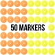thumbnail image 5 of Rotuladores Crown Sporting Goods para suelo, juego de 50, 5 of 7