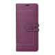 thumbnail image 5 of Premium Wallet Case for Samsung Galaxy S21 Ultra with Card Slots & Kickstand, Flip Cover Purple, 5 of 6