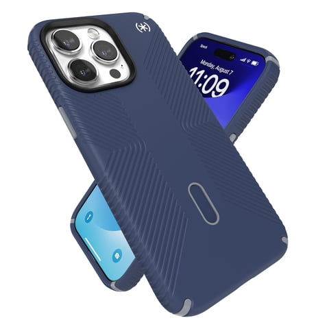 Funda Para Teléfono Speck Iphone 15 Pro Max Presidio2 Grip Azul/Gris/Blanco