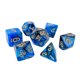 thumbnail image 2 of Dados Acrílicos D20 D10 D4 Juego De Dados Juego De Mesa Azul, 2 of 5