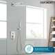 thumbnail image 2 of Sistema de ducha gotonovo Rainrain Shower, 30 cm, níquel cepillado, 2 of 9