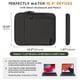 thumbnail image 2 of Funda para tablet MoKo de 12,9 pulgadas, negra y gris, para iPad Pro, 2 of 9