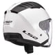thumbnail image 2 of Casco LS2 Copter Open Face, blanco brillante, 2XL, para adulto, 2 of 2