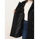 thumbnail image 5 of INSPIRE CHIC Abrigo de Guisante para Mujer con Cuello Peter Pan, Doble Botonadura, Bolsillo Inclinado, Botones Abajo, Abrigos de Invierno con Cinturón S Negro, 5 of 6