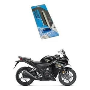 Genérico - Antena Corta Hilo Para Moto Honda Cbr 250R / Cbr 300R Gris