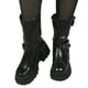 thumbnail image 3 of Botin Mujer Taco Bajo Hebilla 94 Yassne Negro, 3 of 5