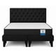 thumbnail image 1 of Cama King Plazas Negra Europea Incluye Base+respaldo+colchon, 1 of 2