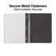 thumbnail image 3 of Report Cover Staples Deluxe, 3 puntas, tamaño carta, 15 unidades, color negro, 3 of 3