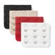 thumbnail image 1 of 3 Hook 3 Row Stretchy Bra Strap Extenders Buckle Hooks Bra Band for Women Negro-Rojo-Blanco-Beige 4, 1 of 5
