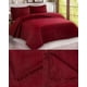thumbnail image 4 of Cubrecama 1 5 Plaza Con Detalles De Pompones Color Rojo, 4 of 4