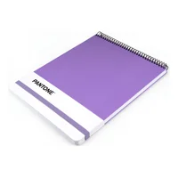 Croquera Pantone Carta Cierre Con Elástico 100 Hojas Morado