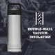 thumbnail image 2 of Botella de agua YETI Rambler de 530 ml con aislamiento al vacío Seafoam, 2 of 6