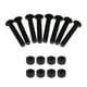 thumbnail image 5 of 8 juegos de pernos de montaje de skateboard longboard tornillo tuercas hardware 5x29mm negro, 5 of 5