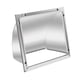 thumbnail image 4 of Cubierta De Ventilación De Secadora De Metal Fácil De Instalar Protección Contra La Lluvia Y La Nieve Cubierta De Ventilación De Pared De 12 Pulgadas, 4 of 5