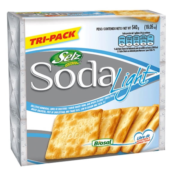 Galleta Soda Light Bolsa, 540 g