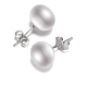 thumbnail image 1 of Aros Perla Natural Pasador Plata 925 Blanco, 1 of 3