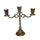 thumbnail image 2 of Candelabro Candelabro Centro de mesa Artesanías Decoración para Bar Boda Fiesta 3 Rama Bronce, 2 of 5