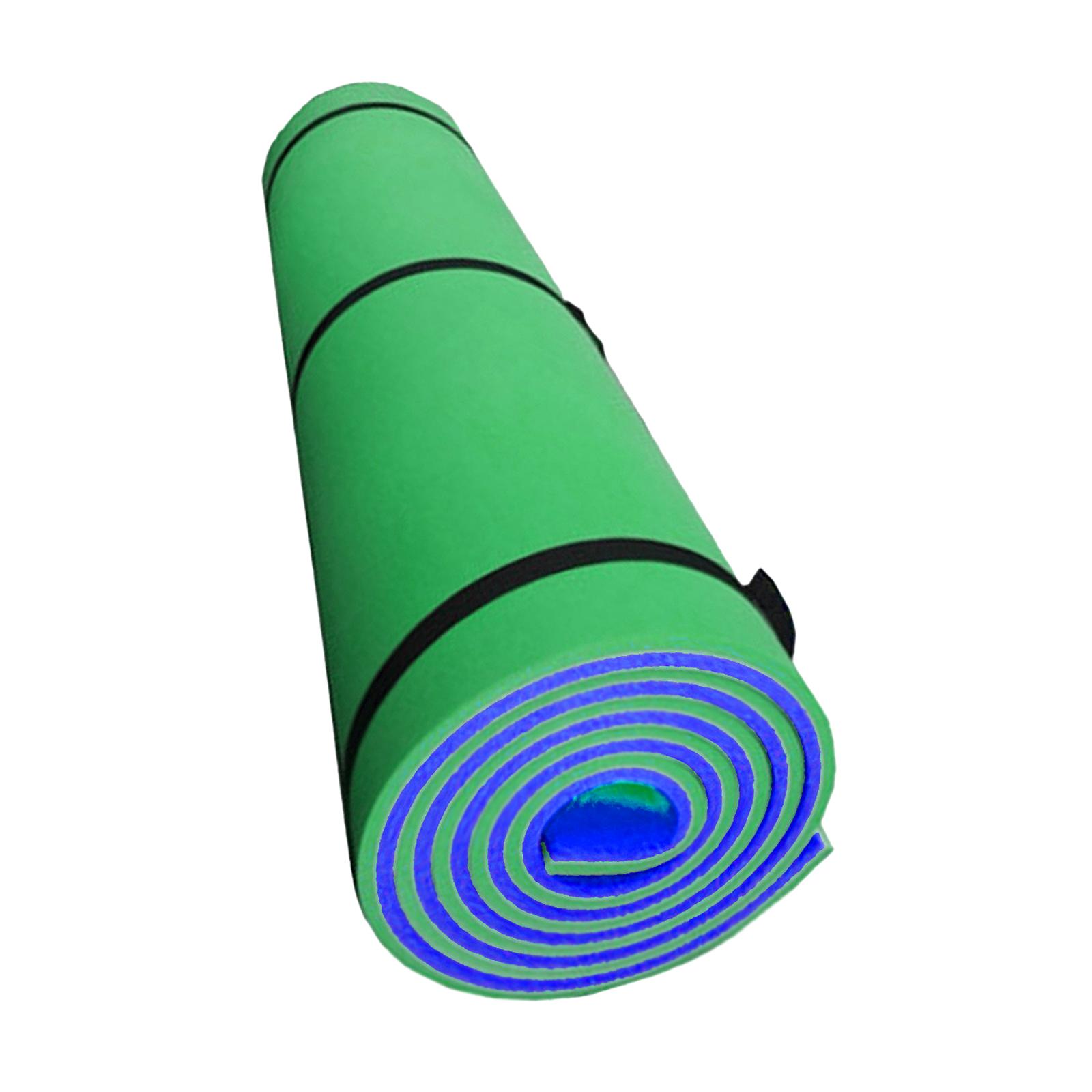 Ioensy - Colchoneta Flotante De Agua Para Piscina, Balsa Flotante, Canotaje, Adultos, Diversión Familiar, Almohadilla Flotante, Azul, Verde