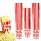 thumbnail image 1 of Cajas de papel para palomitas Salbree 110 Movie Night, 1,36 L, color rojo y blanco, 1 of 9
