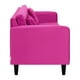thumbnail image 3 of Sofa New Retro 3c Felpa 00 Fucsia, 3 of 6