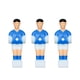 thumbnail image 1 of 3 piezas de mesa de fútbol para hombres, figuras de jugadores de fútbol, jugadores de fútbol, accesorios de mesa de futbolín, futbolín para hombres Azul, 1 of 5