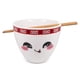 thumbnail image 2 of Set de cuencos para ramen Boom Trendz Bowl Bop Tso Hungry, 480 ml, cerámica, 2 of 8