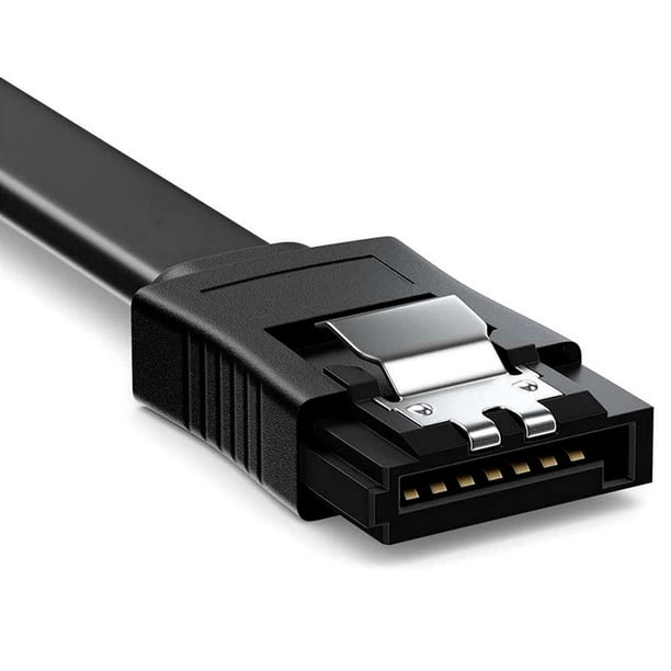 Cable Sata 3 Cable SATA III 90º Naranja REY - 48cm Para HDD/SSD ...