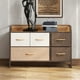 thumbnail image 2 of Cajonera Comoda 5 Cajones Carry All Rack Metal Madera Tela Premium, 2 of 7