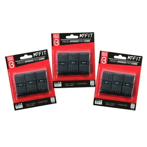 K-Fit - Over Grip Negro Pack 9 Unidades