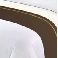 Genérico - Pieceras Para Cama Decorativa 60X200 Cm + 2 Fundas 45X45 Diseño 4 Color Café