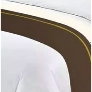 Genérico - Pieceras Para Cama Decorativa 60X200 Cm + 2 Fundas 45X45 Diseño 4 Color Café