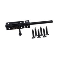 Magideal - Cerradura De Puerta Con Pestillo De Barril, Ligera, Resistente, De Fácil Instalación, Con Cierre Deslizante Para Puerta Corrediza De Oficina, Granja, 10 Pulgadas