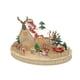 thumbnail image 1 of Casa De Navidad De Madera Decoración Navideña Para Festivales Coleccionables Estilo A, 1 of 3