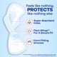thumbnail image 2 of Almohadillas femeninas Always Infinity Flexfoam con alas, tamaño 2 x 96, 2 of 9
