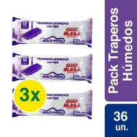 Godbless - Pack X 3 Traperos Humedos