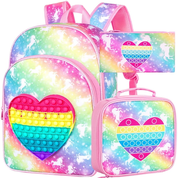 3PCS Dinosaur Backpack for Boys, 16”Kids Bookbag with Lunch Box, School Bag for Elementary Toddler