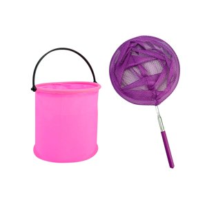 Ioensy - Red De Pesca Infantil Colorida Extensible Retráctil Para Caterpillar