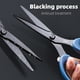 thumbnail image 2 of Extra Sharp Black-Bladed Scissors - Multi-Purpose Shears for Fabric, Leather, Home & Office, Art & School, Household, and More - Perfect for Delicate Tasks and Children - Sharp Tips and Stationery Des, 2 of 4